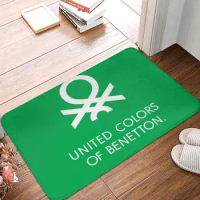 United Colors Of Benetton Non-slip Doormat Floor Mat Antiwear Carpet Rug for Kitchen Entrance Home Bedroom Footpad Mats