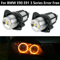 หลอดไฟ LED มาร์กเกอร์ 2 ชิ้น ไร้ข้อผิดพลาด สำหรับ BMW E90 E91 3 Series