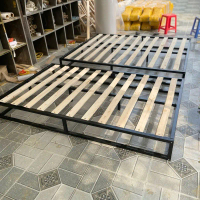Giường pallet tự lắp ráp, dát giường bằng gỗ quế