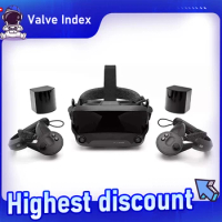 Valve Index Knuckles full VR Kit Headset, Base Stations Controllers steam VR games handle HTC Vive/Vive Pro