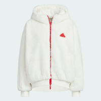 【adidas 愛迪達】運動服 連帽 休閒 CNY 女外套 CW REV JKT(JM8834)