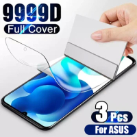 3PCS Matte Hydrogel Film for ASUS Zenfone 7 Pro 8 Flip 8Z Screen Protector for Asus Rog Phone 2 3 5 6 7 Pro 5S Protective Film