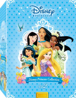 迪士尼公主典藏套裝 (二)-DVD 普通版(阿拉丁、風中奇緣、花木蘭、公主與青蛙、魔髮奇緣)