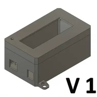 kesing Arduino Uno lcd 16x2 case arduino with lcd 16x2 Kesing Projek hitam V2