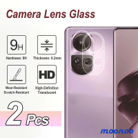 ตัวป้องกันเลนส์กล้อง, 2 ชิ้น, สำหรับ OPPO Reno 10 9 8 8T 7 6 5 4 3 Pro Plus Se Lite 5G 4G HD, กระจกน