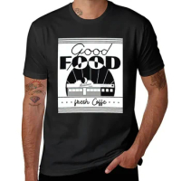 TICK BOOM GOOD FOOD MOONDANCE DINER FRESH COFFEE GIFT T-Shirt animal prinfor boys oversized graphics T-shirt men