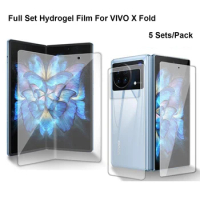5 Sets Sets Full Cover Hydrogel Gel Film For VIVO X Fold Screen Protector Free Back Camera Film Not Glass