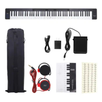 Foldable Electronic Piano Child Professional Midi Controller Keyboard Digital Piano 88 Key Piano Infantil Musical Instruments