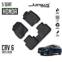 [JUSTMATE] HONDA พรมปูพื้นรถยนต์ CRV G6 2023 - 2026 5 Seat