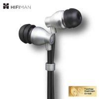 HIFIMAN RE800 Silver Dynamic Driver with Topology Diaphragm Ergonomic Fit Wired Hi-Fi In-Ear Earphon