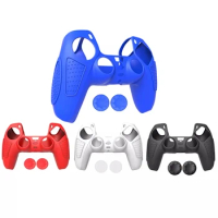 Soft Silicone Gel Rubber Cover Protection Skin Anti-Slip For Sony PlayStation 5 PS5 Controller PS 5 Gamepad Case