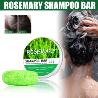 Rosemary Organic Solid Shampoo Bar Helps Stop Hair Loss and Promotes Healthy Hair Growth for Treated Dry Damaged Hair