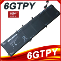 11.4V 8508MAH 97WH 6GTPY Battery For DELL XPS 15 9570 9560 7590 For DELL Precision 5520 5530 Series Notebook