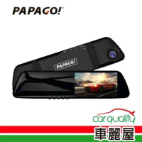 (結帳享超殺價)【PAPAGO】DVR PAPAGO FX770後視鏡雙鏡頭+測速 送安裝(車麗屋)