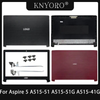 NEW For Acer Aspire 5 A515-51 A515-51G A515-41G A615-51 N17C4 Laptop LCD Back Cover Hinges Front Bezel Rear Lid Shell Black Red