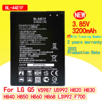 New 3200mAh BL-44E1F Battery For LG V20 F800 VS995 US996 LS997 H990DS H910 H918 Stylus3 LG-M400DY Phone With Tools