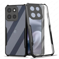 เคสโทรศัพท์ TPU/PC สำหรับ Motorola Moto G86 G85 G84 G15 G06 G05 เคสแข็งอะคริลิกด้านหลังแบบป้องกัน