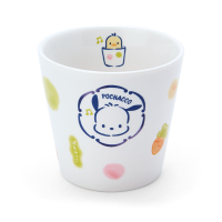 asdfkitty*三麗鷗食堂 帕恰狗陶瓷茶杯/水杯/蒸蛋杯-200ml-日本正版商品