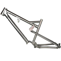 titanium suspension bike frame pinion mtb bike frame 29er Titanium suspension bike frame with pinion gear box