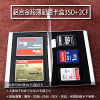 【捷華】鋁合金超薄記憶卡盒 儲存盒 存放盒 保護盒 收納盒 SDHC SD卡