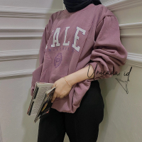 YALE SWEATER CREWNECK OVERSIZE KOREA PREMIUM