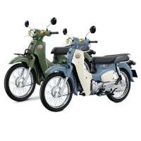 【HONDA 本田】Super CUB110 軍綠/灰白(110CC/檔車/機車/平輸車/普洛吉村重機)