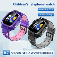 Children's 4G Smart Watch SOS Phone Watch Smartwatch For Kids With Sim Card Photo Waterproof Kids Gift For Girls Boys relojes