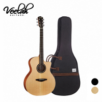 VEELAH V1-GAC 面單板民謠木吉他 切角造型 多色款