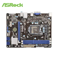 Desktop Motherboard Asrock H61m-VG4 Micro ATX DDR3 16GB LGA 1155 Motherboard