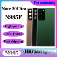 Original Housing Back Cover For SAMSUNG Note 20 Ultra Note20 Ultra Note 20Ultra 5G N985F Phone Rear Battery Door Cases