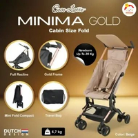 COCOLATTE Minima Gold Stroller - Stroller Kereta Dorong Bayi Cabin Size Cocolatte Minima Gold Khaki