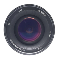 Mcoplus 12mm F2.8 Wide Angle Manual Lens APS-C for Sony E Mount A6000 A6100 A6300 A6400 A6500 A6600 A5100 A7C A7II A7 A7SII NEX6