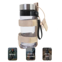 New Molle Water Bottle Pouch Bag Portable Military Outdoor Travel Hiking Water Bottle Holder Kettle Carrier Bag