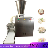 110V 220V Semi Automatic Dumpling Making Wonton Steamed Stuffed Bun Shaomai Forming Machine