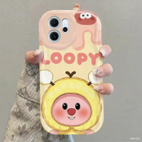 เคสโทรศัพท์ลายการ์ตูนน่ารักสำหรับ OPPO Reno14, F, 14, 14 Pro, 13, 13 Pro, 12, 12 Pro, วัสดุ TPU อ่อน
