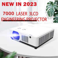 4K Smart Short Throw Projector for Home Theater 7000 ANSI Lumens 3LCD Ultra HD Laser Projectors