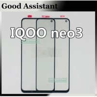 High Quality For vivo iQOO Neo3 iQOO Neo 3 5G V1981A Front Touch Screen Glass Outer Lens Replacement
