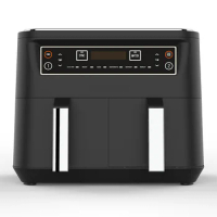 New Design 2*4L Double Pot Air Fryer Smart Appliance 2400W Air Fryers