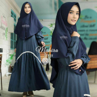 ATTIN - MAHIRA DRESS - DRESS COTTON MADINA - DRESS TERBARU DAN TERPOPULER