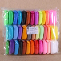 36 Color Modelling Clay Colorful Plasticine Super Light Clay Air Dry Polymer Slime Educational Toy Kid Girl Birthday Gift