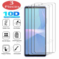 3Pcs Tempered Glass For Sony Xperia 1 IV 10 III Lite 5 II Pro-I Pro Xperia10III Xperia1 1III Xperia5 Screen Protector Cover Film