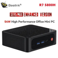 Beelink SER5 MAX R7 5800H Mini PC Wins 11 Pro DDR4 3200MHZ 16GB/32GB 500GB SSD WIFI 6 BT5.2 4K 1000M 54W Office MINI PC
