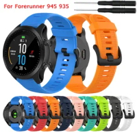 22mm Watch Strap For Garmin Fenix 5 6 5 Plus Pro Forerunner 935 945 Watchband Smartwatch Band Silicone Bracelet W/ Tools