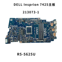 213073-1 CH6X2 For DELL Insprion 7425 Laptop Motherboard with Ryzen 5-5625U CPU CN-CH6X2 Mainboard