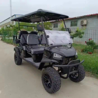 2024 New Designed Luxury 2/4/6 Person Electric Golf Cart Best Price 48/72V 6 Seater Off Road Electric Golf Carts with CE DOT