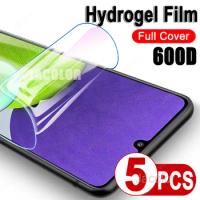5PCS Screen Protector For Samsung Galaxy A22 5G/4G Hydrogel Film Samsun A 22 Water Gel Film For SamsungA22 Soft Not Safety Glass