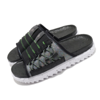 Nike 拖鞋 Asuna Crater Slide 男鞋 夏日拖 輕便 環保回收材質 穿搭 黑 白 DJ4629002