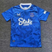 Everton Season Team Jersey Home Football Training Casual Print T-shirt with Logo for Sportsmen - Moi