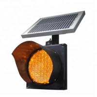 Waterproof Solar Traffic Signal Light for Emergency Instructions