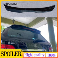 Roof Spoiler for Benz W246 W245 B200 B45 AMG 2009 - 2018 Type TE Carbon Surface ABS Material Car Rear Trunk Wing Tail Spoiler